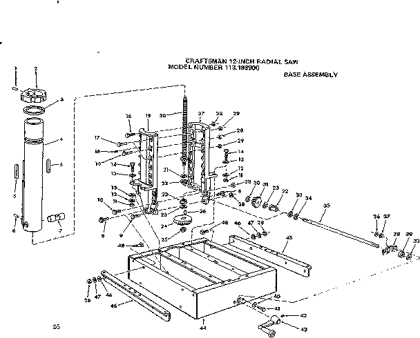 Base assembly