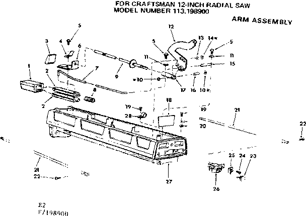 Arm assembly
