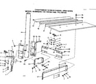 Craftsman 113199100 tube and table assembly diagram