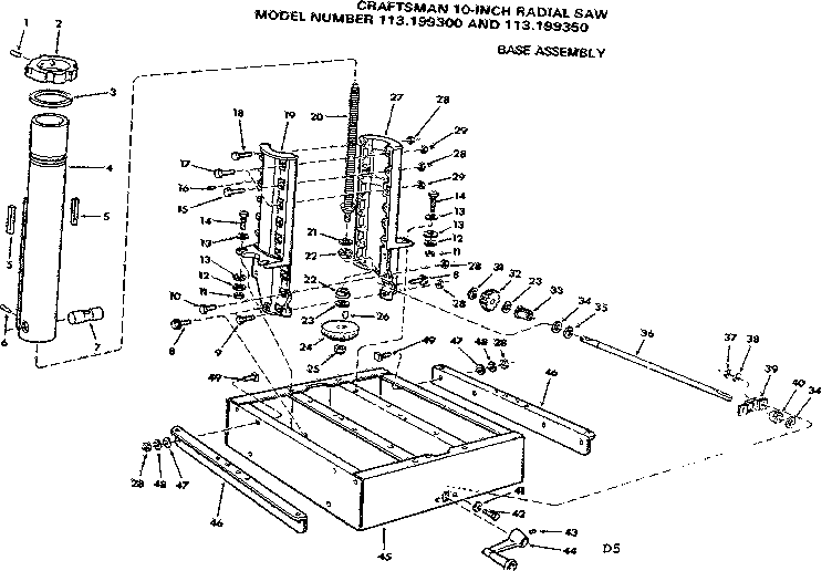 BASE ASSEMBLY