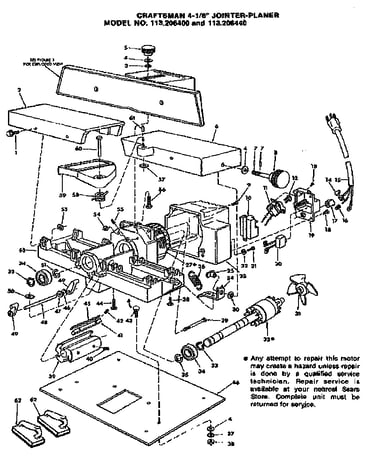 8 inch jointer-planer