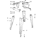 Craftsman 113206400 8 inch jointer-planer diagram