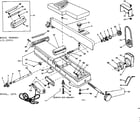 Craftsman 11320651 8 inch jointer-planer diagram