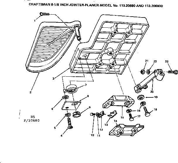 8 inch jointer planer/infeed table