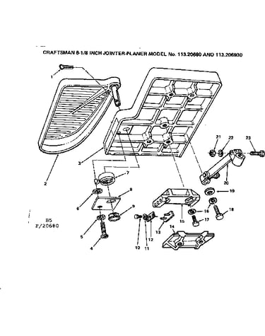 8 inch jointer planer/infeed table