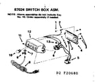 Craftsman 11320680 switch box assembly diagram