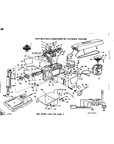 2 in. drill press