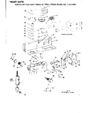 Motor and pulley assembly with guard