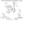 Craftsman 113213870 base assembly diagram
