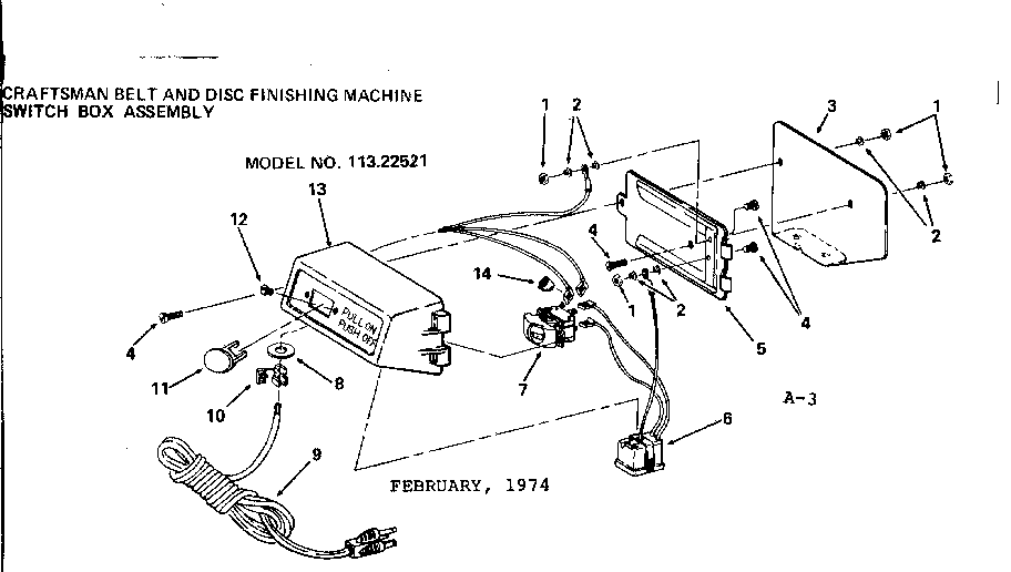 SWITCH BOX ASSEMBLY