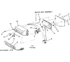 Craftsman 11322580 switch box assembly diagram