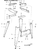 Sander/legs and motor