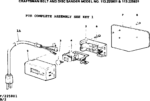 Switch box assembly