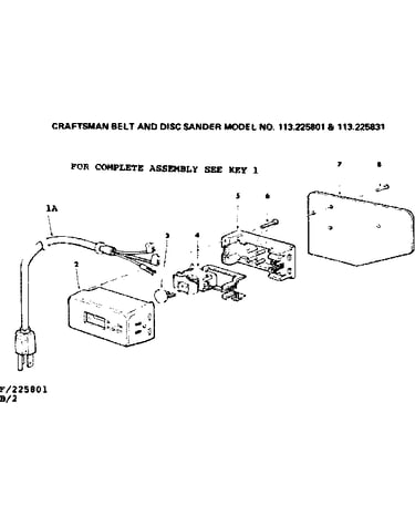 Switch box assembly