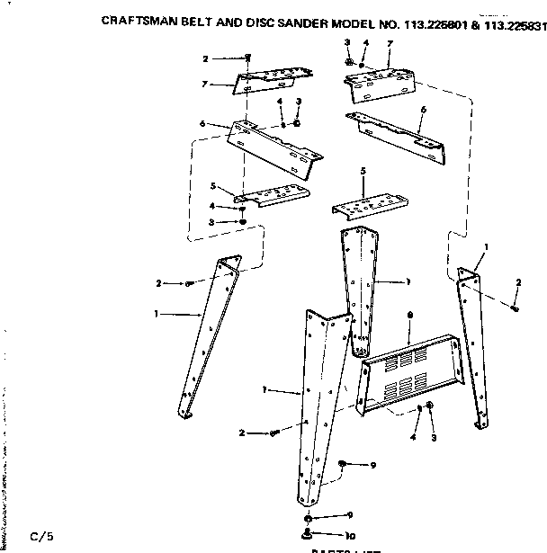 Leg set