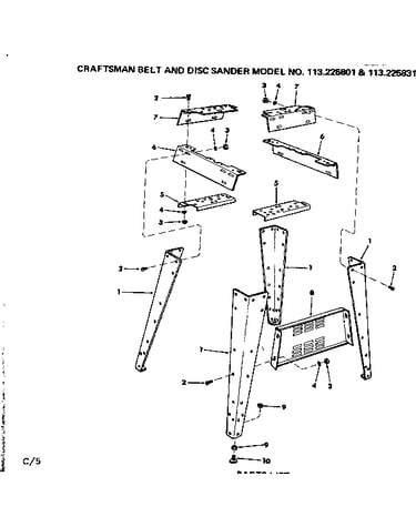 Leg set