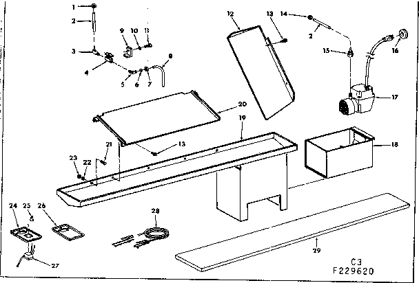 Wet cut attachment