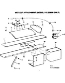 Wet cut attachment