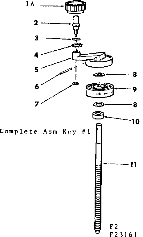 RADIAL ARM CAP ASSEMBLY