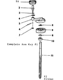 Radial arm cap assembly