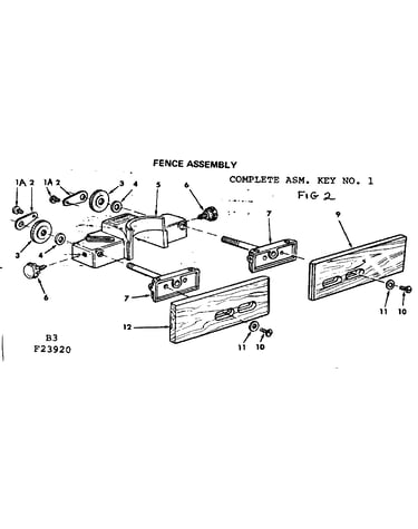 Fence assembly