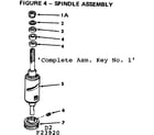 Craftsman 11323920 spindle assembly diagram