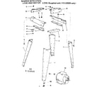 Craftsman 11323920 legs and motor diagram