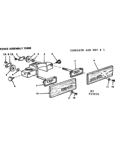 Fence assembly