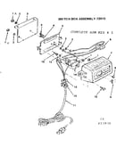 Switch box assembly