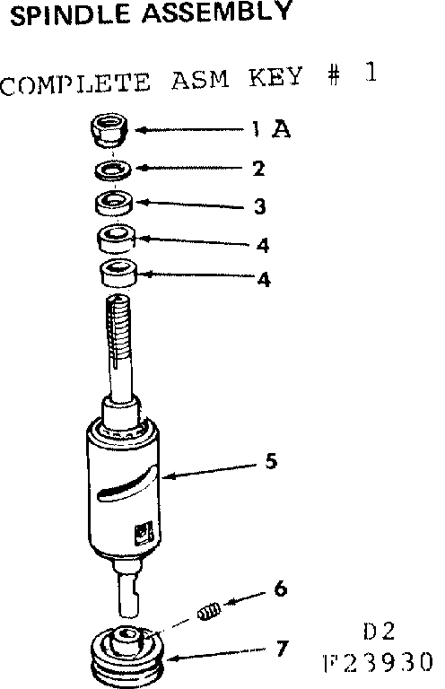 SPINDLE ASSEMBLY