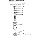 Craftsman 11323930 spindle assembly diagram