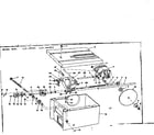 Craftsman 113240421 motor and control box assembly diagram