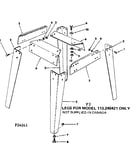 Legs for model 113.240421 only