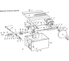 Craftsman 11324110 motor and control box assembly diagram