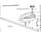 Craftsman 11324110 miter gauge assembly diagram
