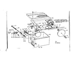 Craftsman 11324142 motor and control box assembly diagram