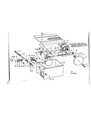 Motor and control box assembly