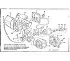 Craftsman 11324151 motor & control box assembly diagram