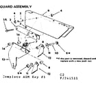 Craftsman 22237 guard assembly diagram