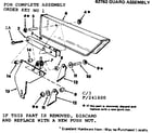 Craftsman 113241600 2 inch motorized table saw/62763 guard assembly diagram