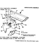 2 inch motorized table saw/62763 guard assembly