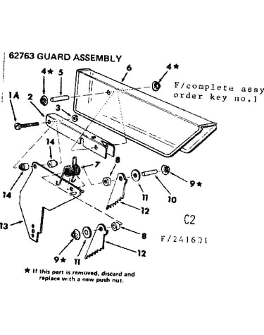 62763 guard assembly