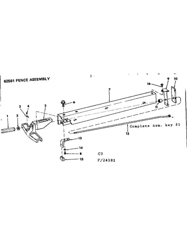 Fence assembly