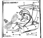 Craftsman 11324181 switch assembly diagram
