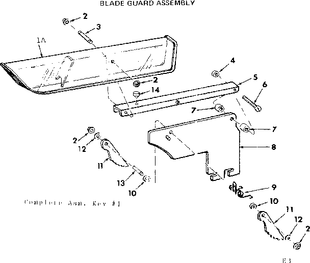 Blade guard assembly