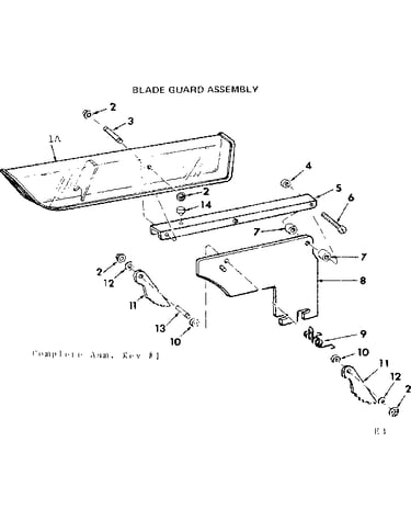 Blade guard assembly