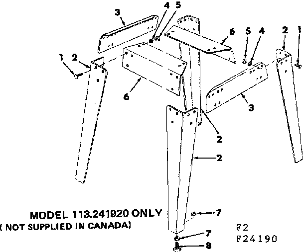 Leg set