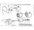 Craftsman 11324190 motor & control box assm diagram