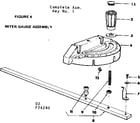 Craftsman 113242460 miter gauge assembly diagram