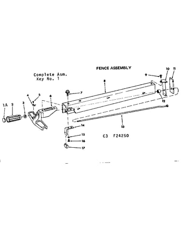 Fence assembly